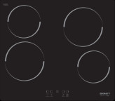 Варочная поверхность электрическая KRAFT TCH-EHK6001 Варочная поверхность электрическая KRAFT TCH-EHK6001