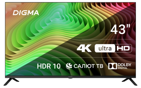 Телевизор DIGMA DM-LED43UBB40