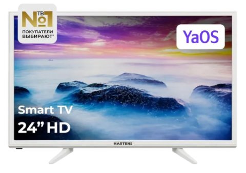 Телевизор HARTENS HTY-24H06W-VZ/M