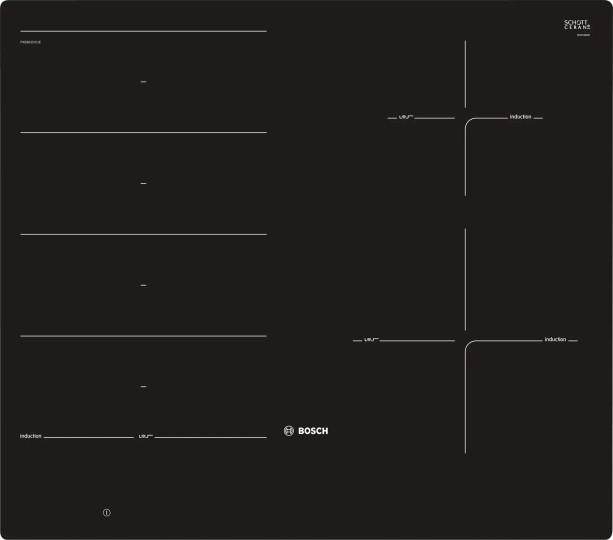 Варочная поверхность индукционная BOSCH PXE601DC1E