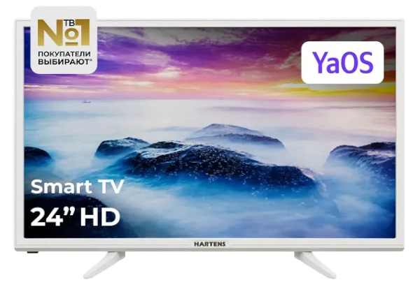 Телевизор HARTENS HTY-24H06W-VZ/M