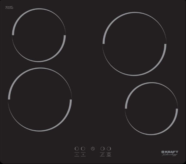 Варочная поверхность электрическая KRAFT TCH-EHK6001