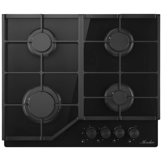 Варочная поверхность газовая Monsher MGG 62 Noir