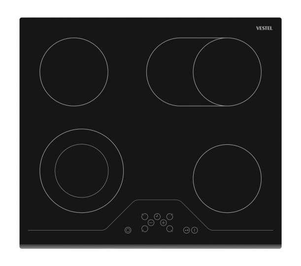 Варочная поверхность стеклокерамическая VESTEL VH64E351B